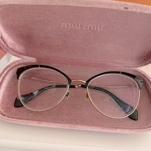 MIU MIU CAT EYE GLASSES FRAME!